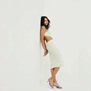 For Love and Lemons - Bette Cut Out Midi Dress NWT (sz XS)